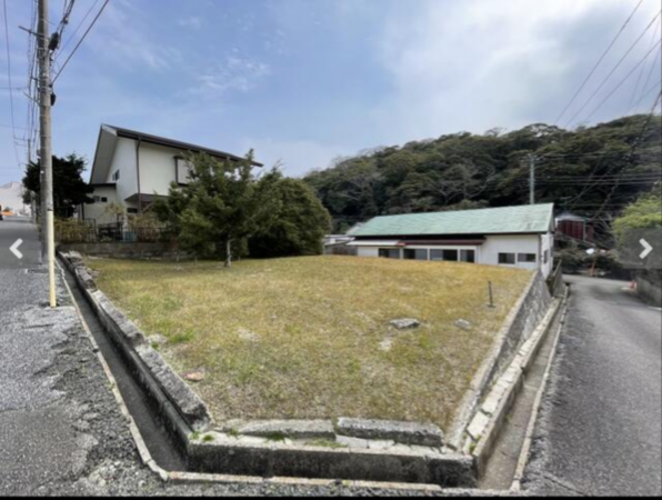 夷隅郡御宿町新町、土地の画像です
