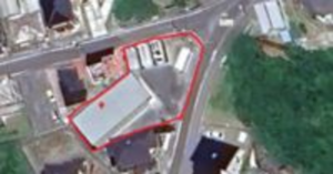 勝浦市興津、収益物件/倉庫の間取り画像です