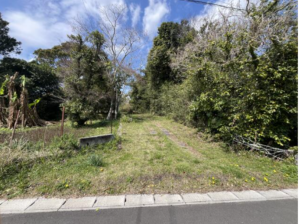 いすみ市若山、土地の画像です