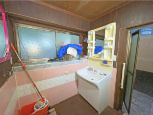 長生郡長南町小生田、中古一戸建ての洗面画像です