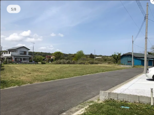 いすみ市若山、土地の画像です