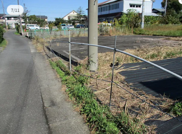 いすみ市弥正、土地の画像です