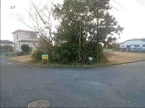 いすみ市大原台、土地の画像です