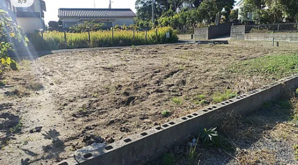 いすみ市深堀、土地の画像です
