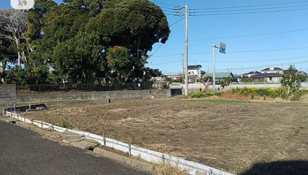 いすみ市深堀、土地の画像です