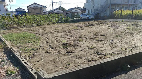 いすみ市深堀、土地の画像です