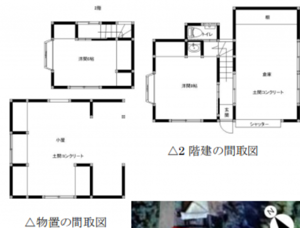 いすみ市岬町、中古一戸建ての間取り画像です