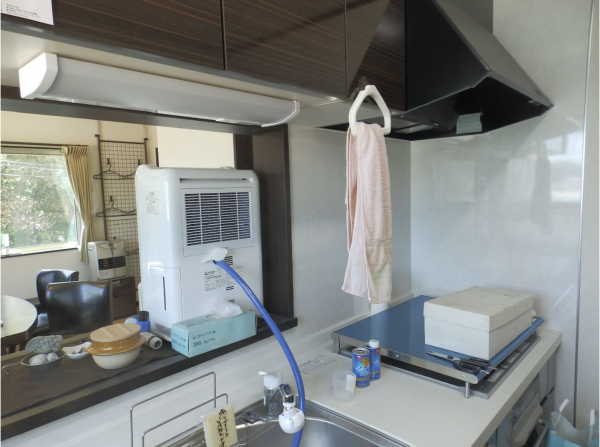 勝浦市守谷、中古一戸建てのキッチン画像です