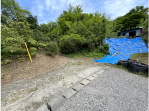 長生郡長南町豊原、土地の画像です