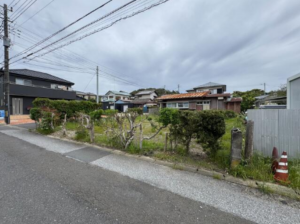 夷隅郡御宿町新町、土地の画像です