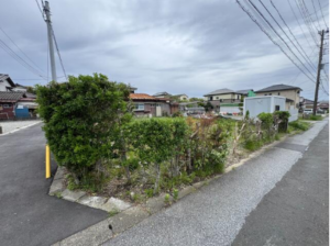 夷隅郡御宿町新町、土地の画像です