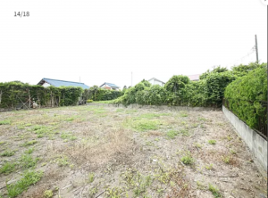 いすみ市岬町、土地の画像です