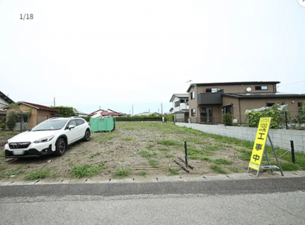 いすみ市岬町、土地の画像です