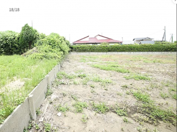 いすみ市岬町、土地の画像です