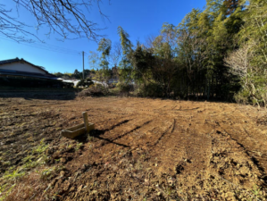 勝浦市大楠、土地の画像です