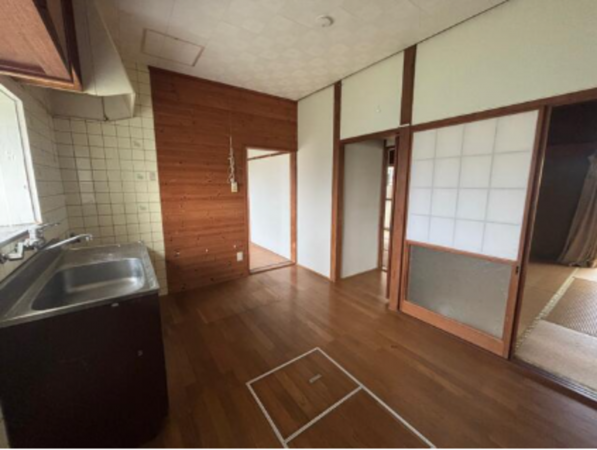 いすみ市深堀、中古一戸建てのキッチン画像です