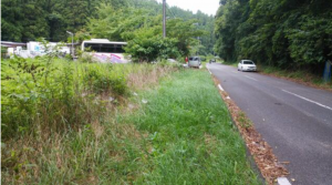 長生郡睦沢町佐貫、土地の画像です