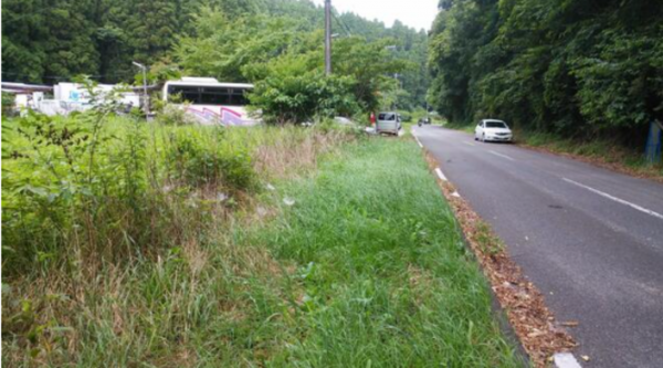 長生郡睦沢町佐貫、土地の画像です