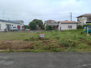 いすみ市深堀、土地の画像です