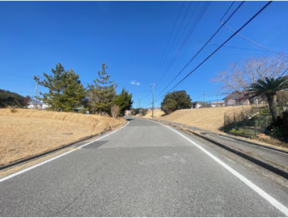 いすみ市大原台、土地の画像です