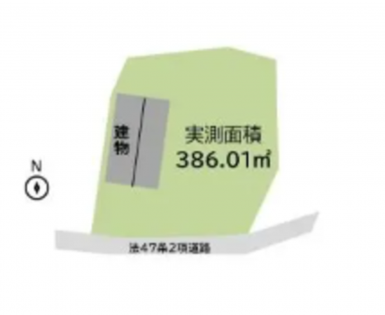 夷隅郡御宿町新町、中古一戸建ての間取り画像です