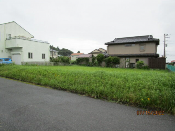 いすみ市大原台、土地の画像です