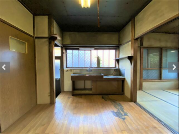 勝浦市浜行川、中古一戸建てのキッチン画像です