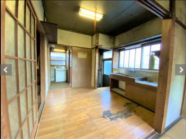 勝浦市浜行川、中古一戸建てのキッチン画像です