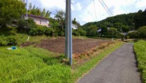 夷隅郡大多喜町泉水、土地の画像です