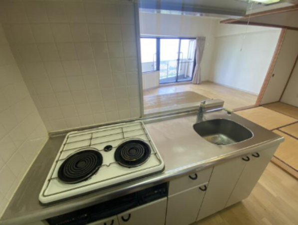夷隅郡御宿町須賀、マンションのキッチン画像です