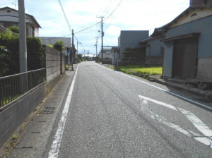 いすみ市大原、土地の画像です