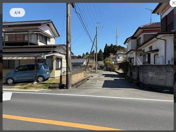 夷隅郡御宿町上布施、土地の画像です