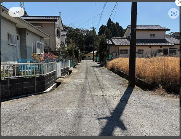 夷隅郡御宿町上布施、土地の画像です