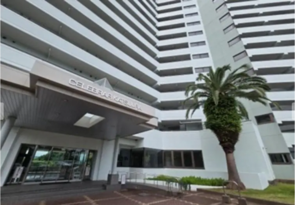 勝浦市川津、マンションの外観画像です