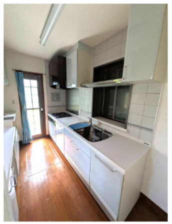 夷隅郡御宿町御宿台、中古一戸建てのキッチン画像です