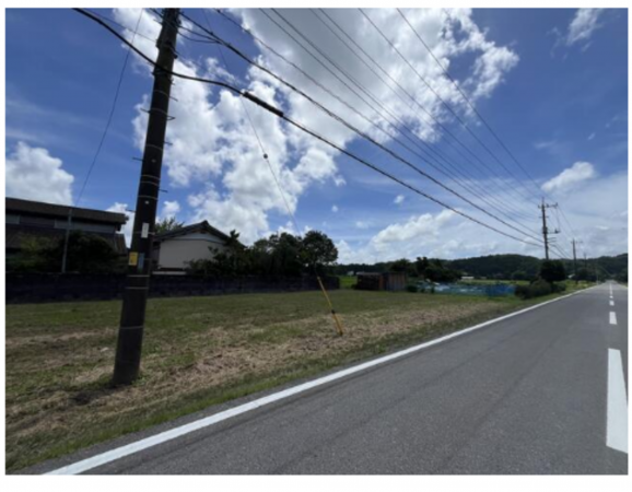 いすみ市深谷、土地の画像です