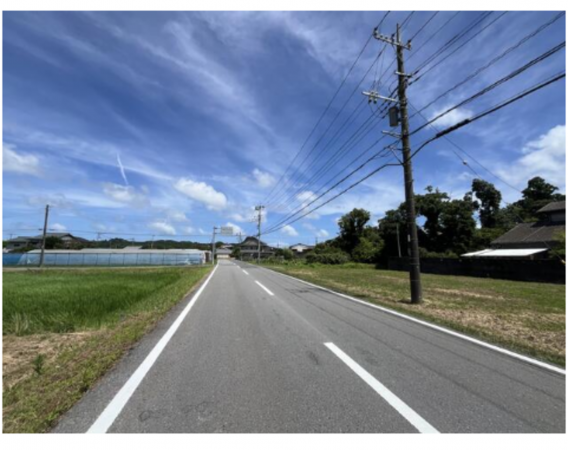 いすみ市深谷、土地の画像です