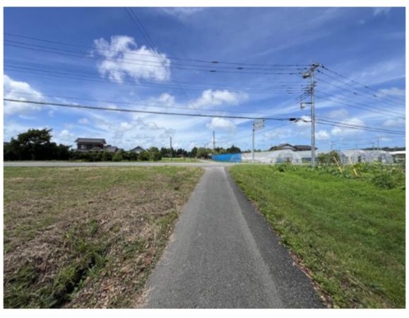 いすみ市深谷、土地の画像です