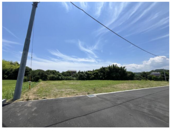 いすみ市深堀、土地の画像です