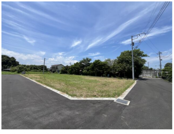 いすみ市深堀、土地の画像です