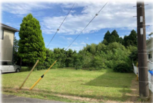 長生郡長南町豊原、土地の画像です