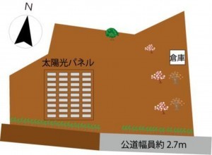 いすみ市山田、土地の画像です