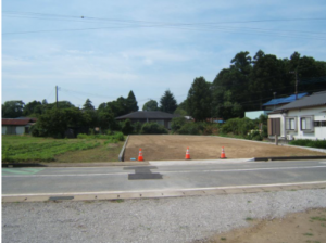 長生郡睦沢町上市場、土地の外観画像です