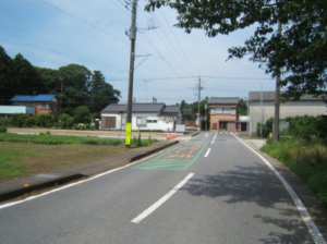 長生郡睦沢町上市場、土地の外観画像です