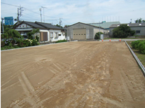 長生郡睦沢町上市場、土地の外観画像です