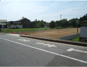 長生郡睦沢町上市場、土地の外観画像です