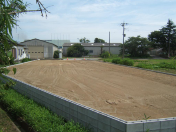 長生郡睦沢町上市場、土地の外観画像です
