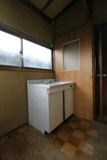 いすみ市岬町、中古一戸建ての洗面画像です