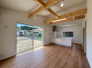 いすみ市大原、新築一戸建ての居間画像です