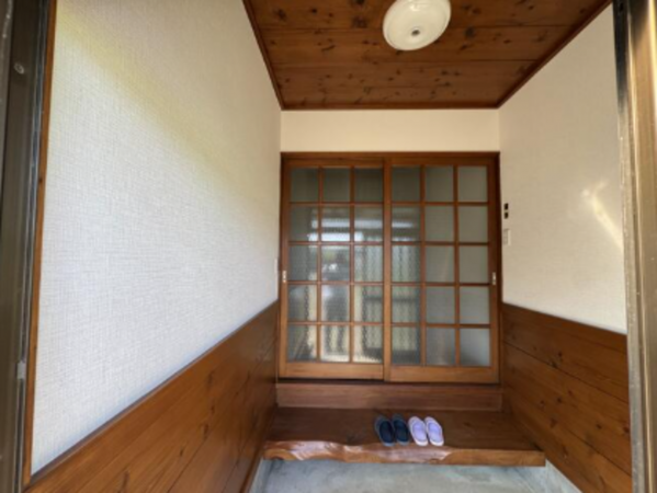 いすみ市岬町、中古一戸建ての玄関画像です